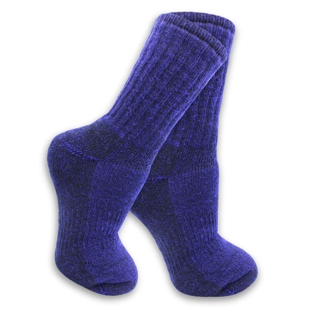 Alpaca Survival Crew Socks for Men and Women
