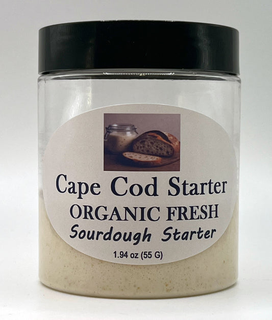 Organic Fresh Live Sourdough Starter Culture — Beginner-Friendly Sourdough Starter Kit