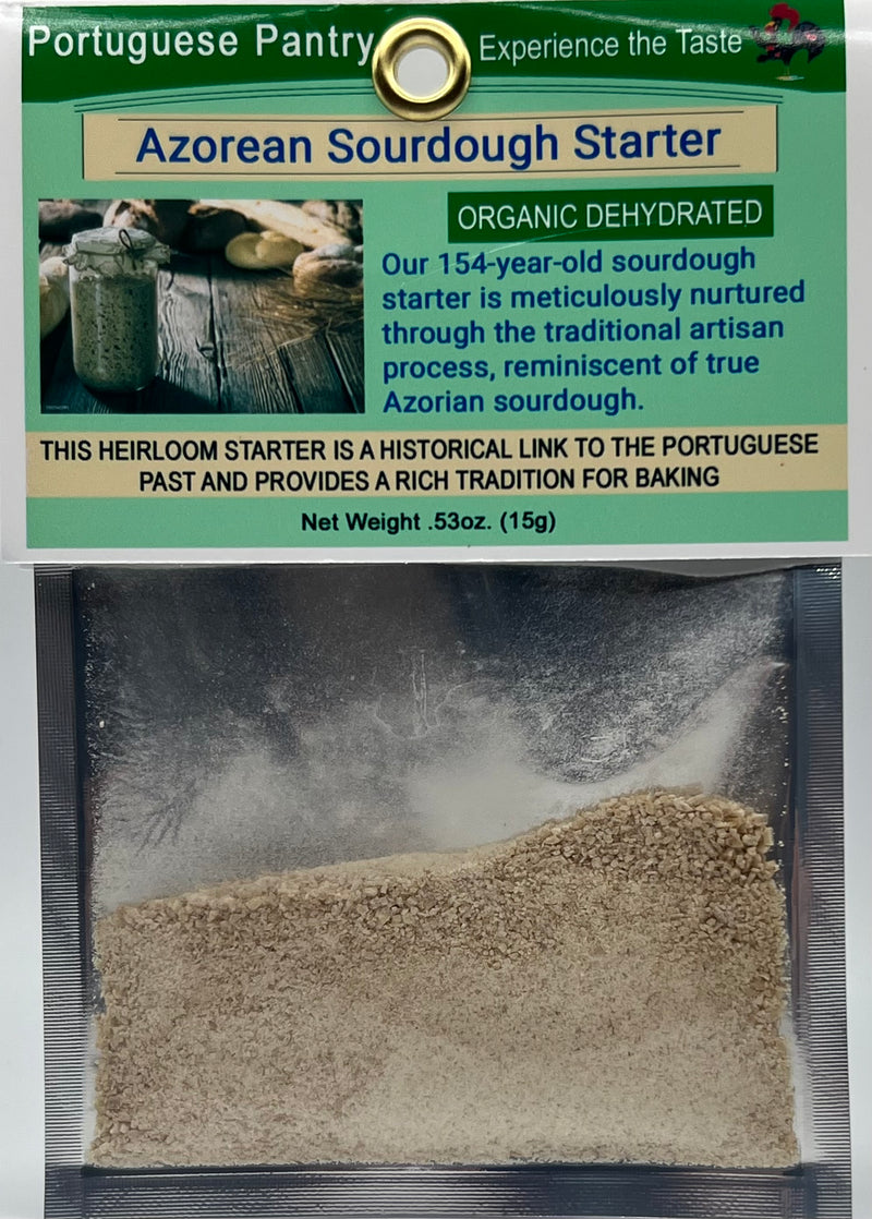 Azorean Sourdough Starter – Organic Dehydrated Heirloom Culture