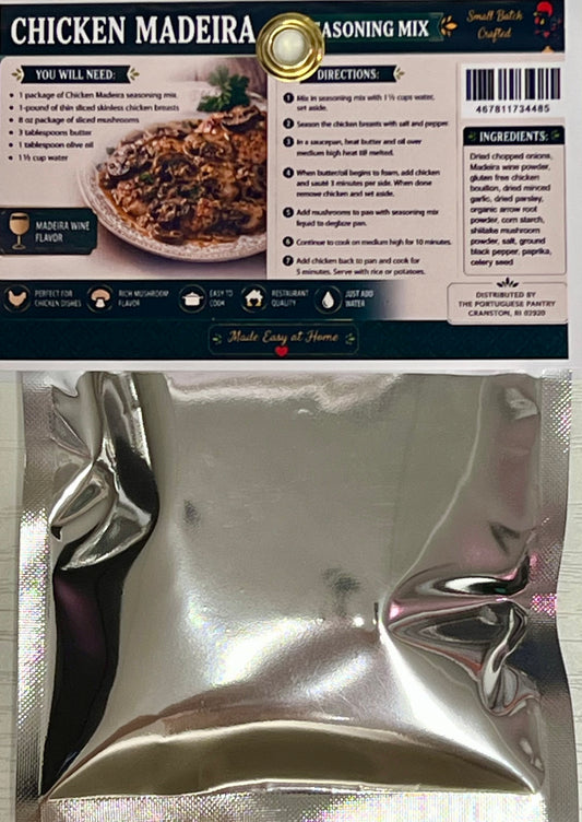 Chicken Madeira Seasoning Mix – Authentic Portuguese Flavor Made Easy