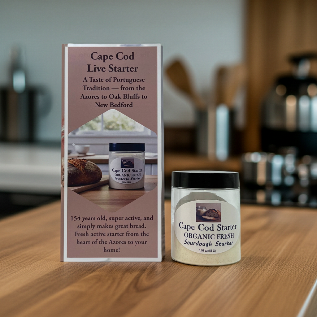 Organic Fresh Live Sourdough Starter Culture — Beginner-Friendly Sourdough Starter Kit