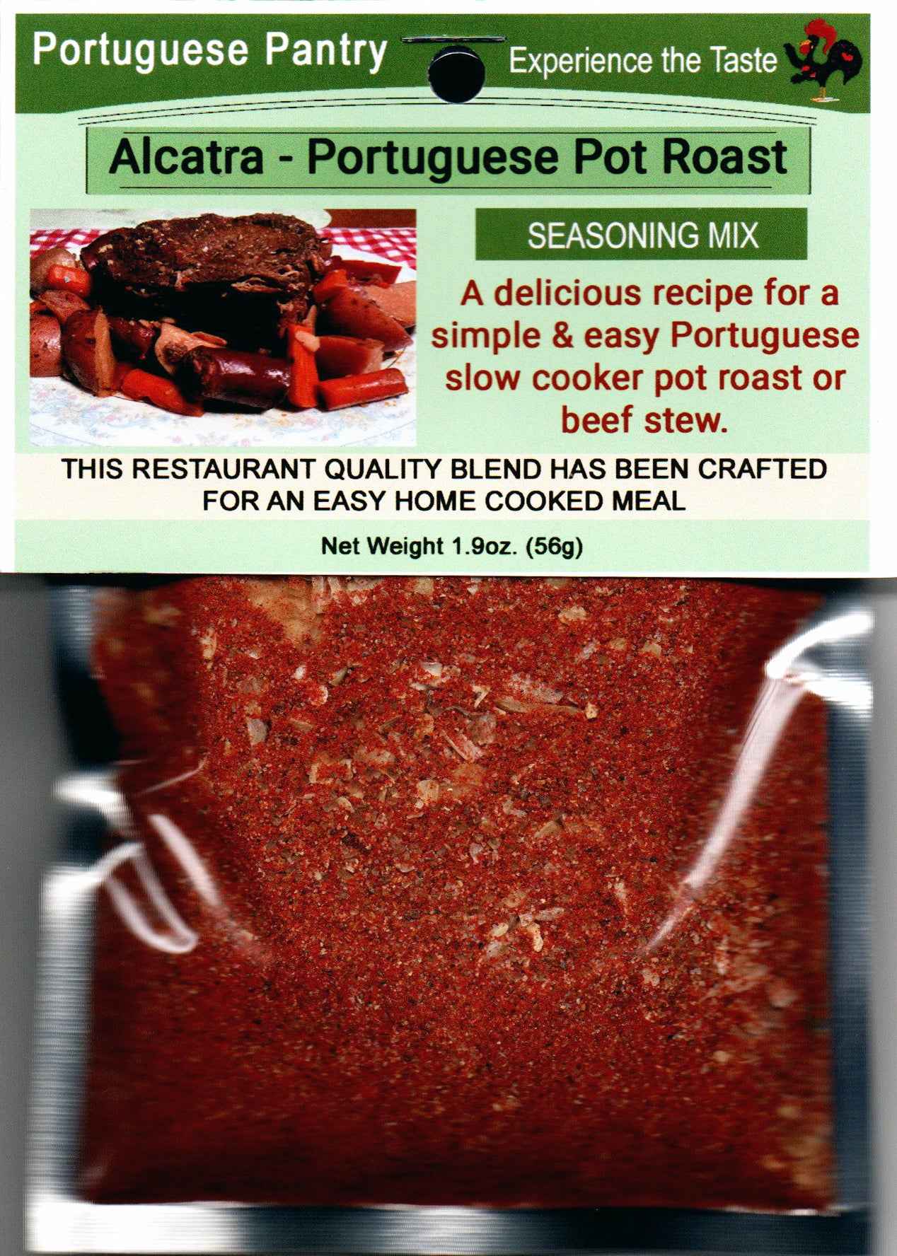 Alcatra Portuguese Pot Roast Seasoning Mix | Authentic Azorean