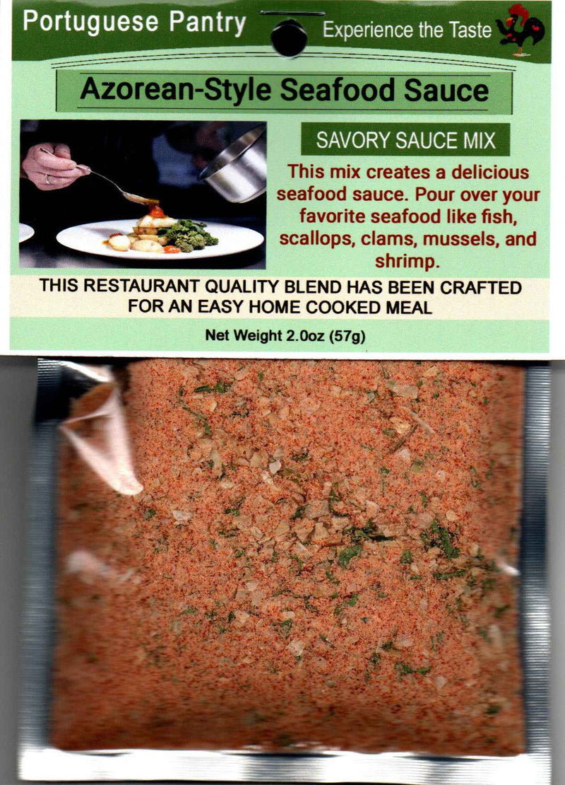 Azorean Style Spicy Savory Seafood Sauce Seasoning Mix