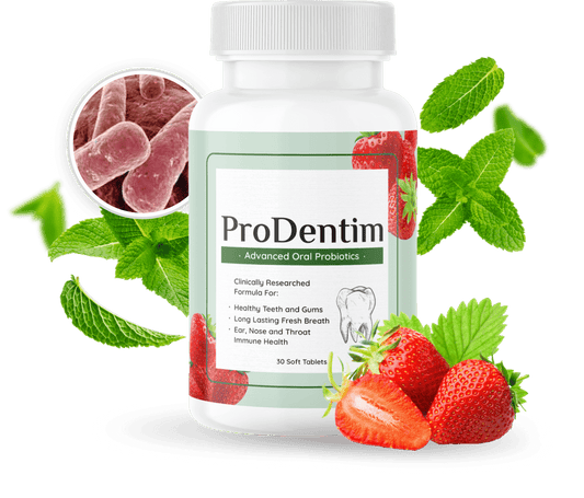 ProDentim Oral Probiotic – 3.5B CFU Chewable for Fresh Breath & Healthy Gums