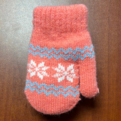 Children's Infant Alpaca Thick Warm Lined Mittens