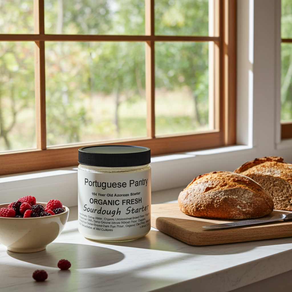 Organic Fresh Live Sourdough Starter Culture Beginner-friendly