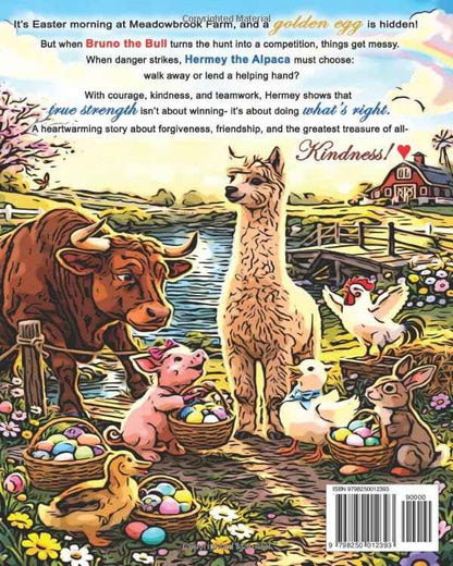 Hermey the Alpaca – The Great Easter Egg Hunt