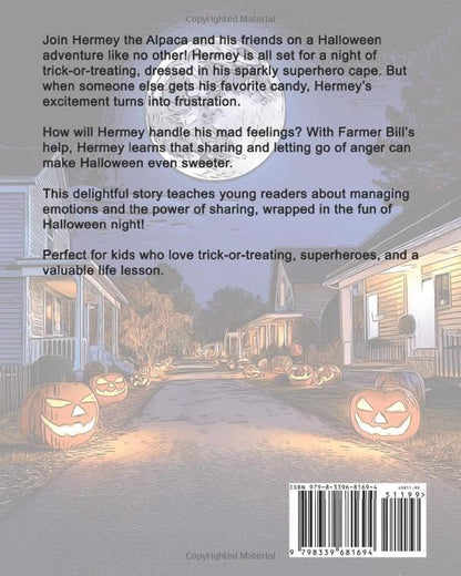 Hermey the Alpaca Trick or Treat