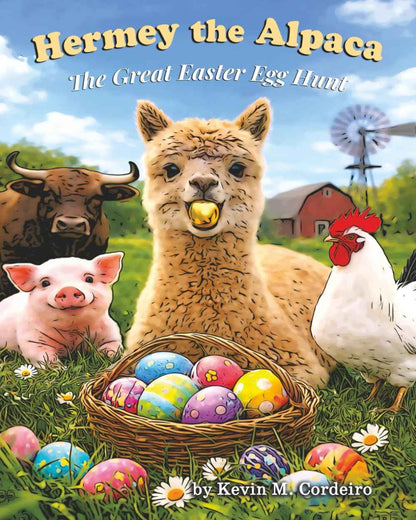 Hermey the Alpaca – The Great Easter Egg Hunt