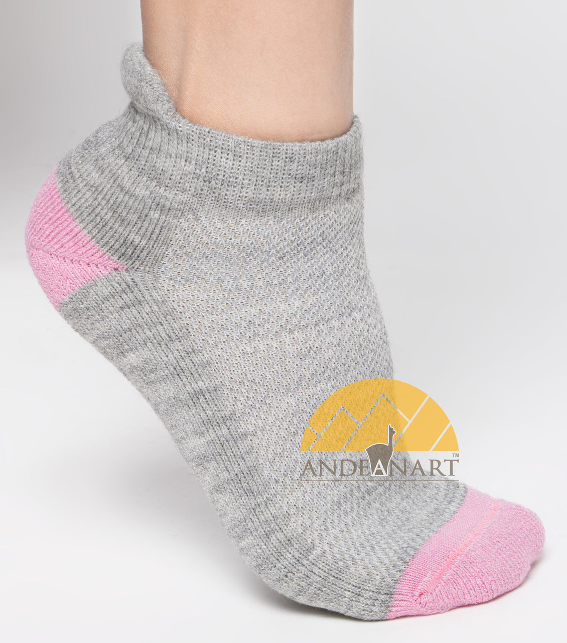 Alpaca Running Cushioned Ankle Socks