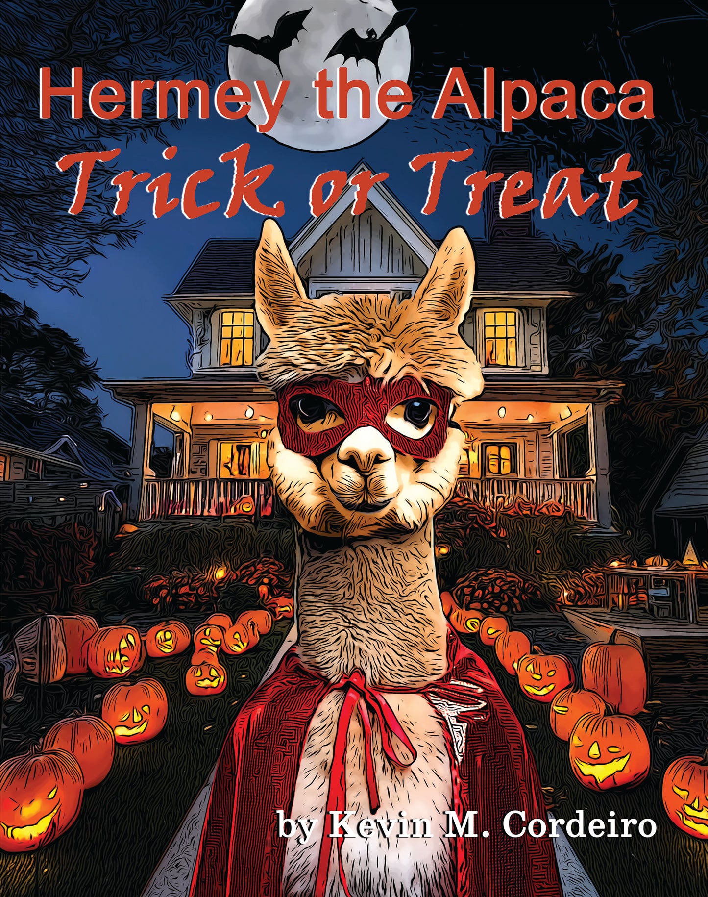 Hermey the Alpaca Trick or Treat - Children's Picture Book