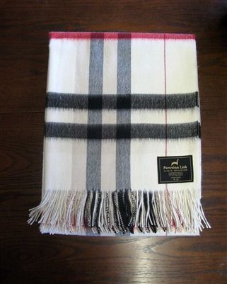 Plaid 100% Baby Alpaca Throw