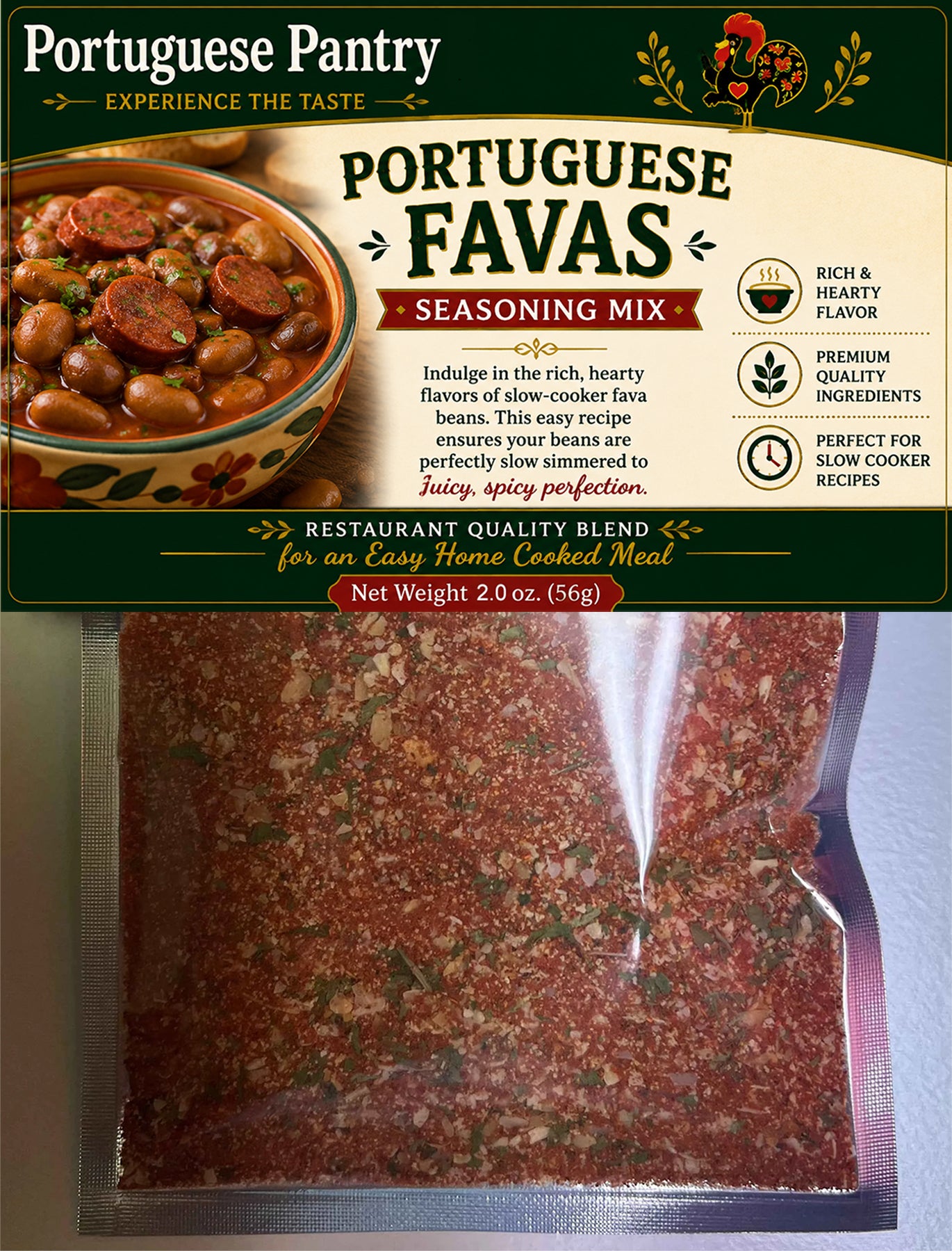 Portuguese Favas Stew Seasoning Mix
