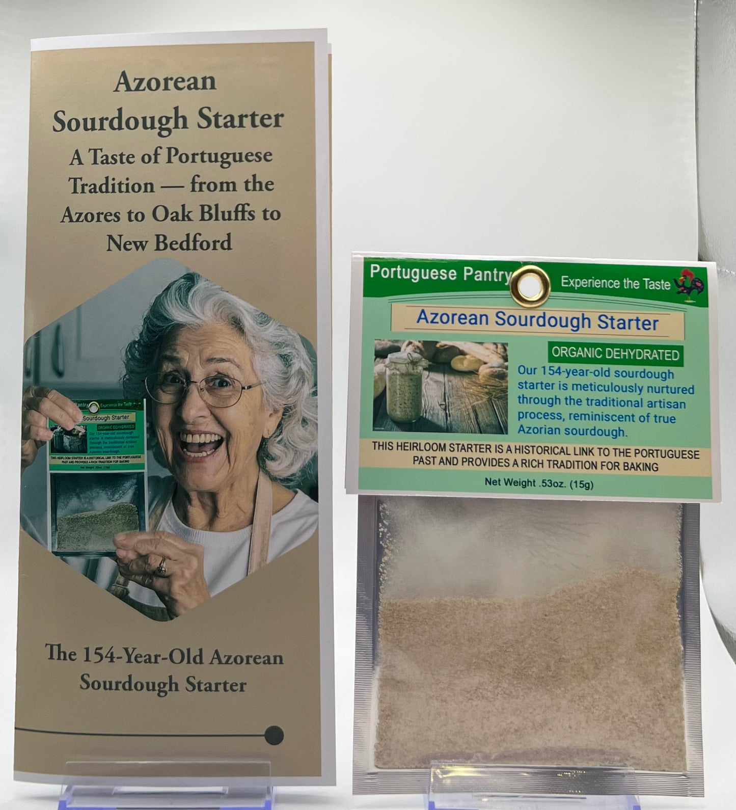 Organic Dehydrated Sourdough Starter | Azorean 154 Year Old Heirloom Culture