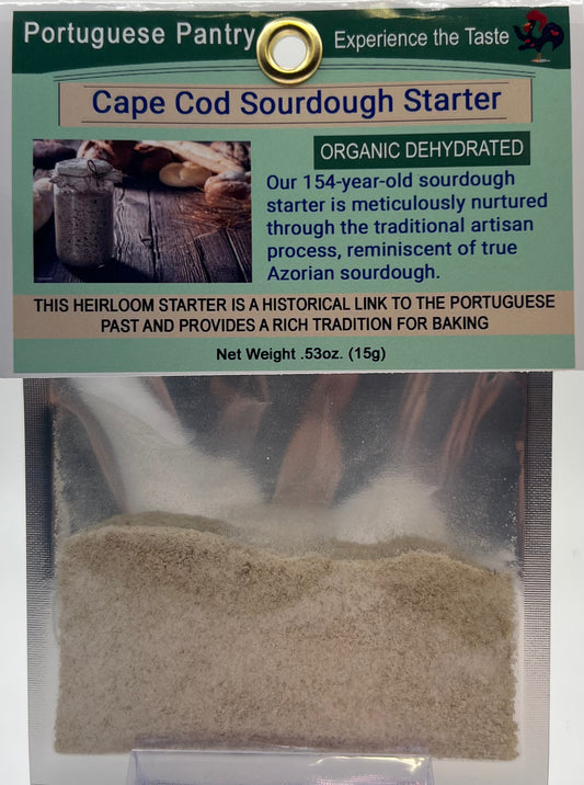 Organic Dehydrated Sourdough Starter Culture — Artisan Bread Starter for Homemade Sourdough