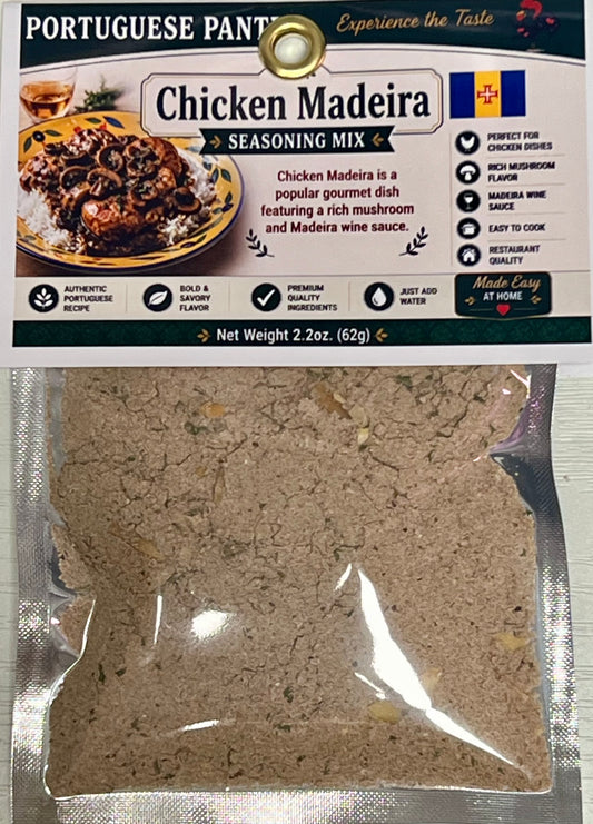 Chicken Madeira Seasoning Mix – Authentic Portuguese Flavor Made Easy