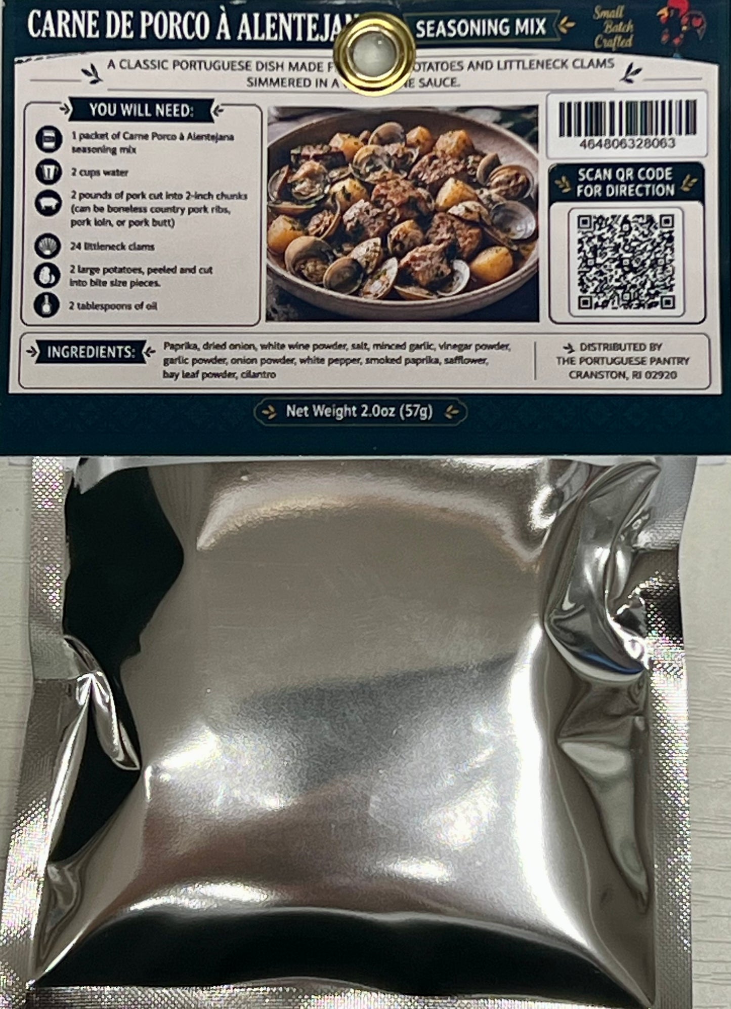Carne de Porco à Alentejana (Portuguese Pork & Clams)