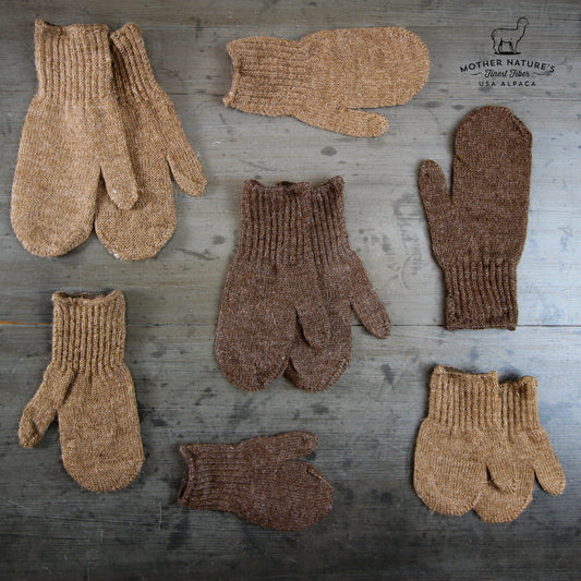 Kid's Alpaca Mittens