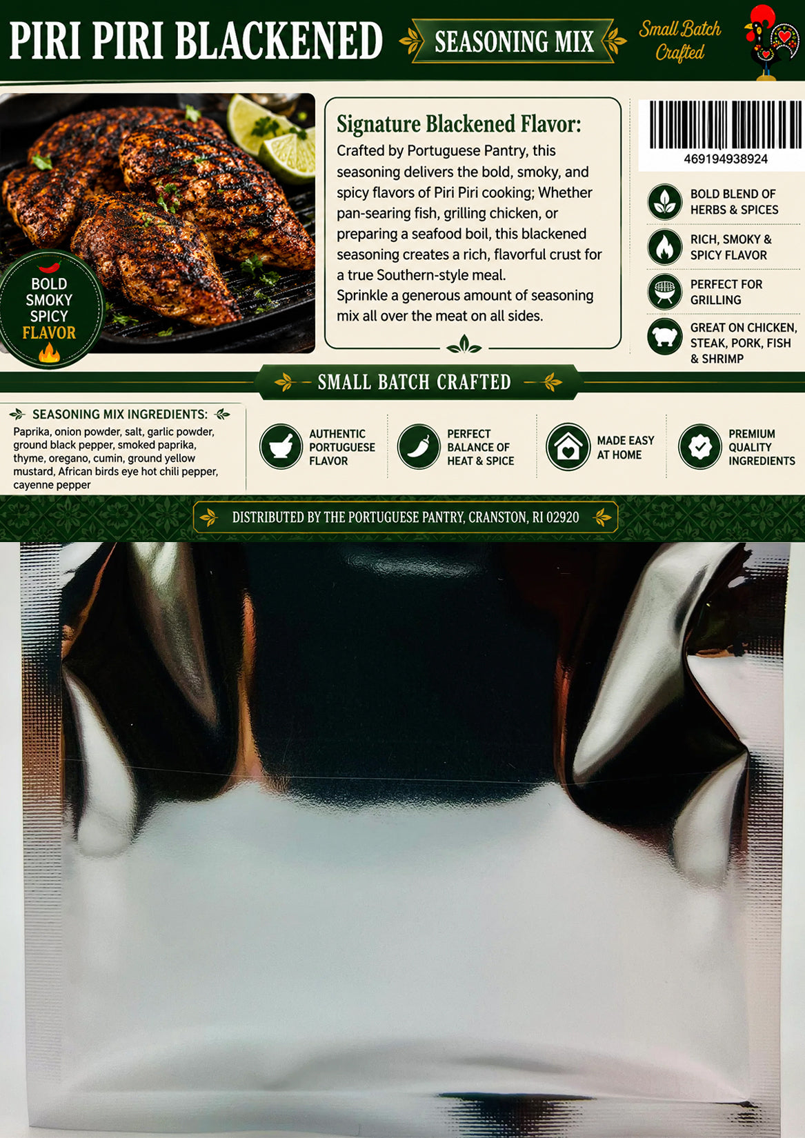 Piri Piri Blackened Seasoning