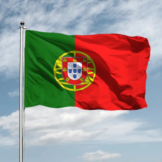 3FT X 5FT Large Portugal Flag - Double-Sided Printed High-Quality Polyester Vivid Color