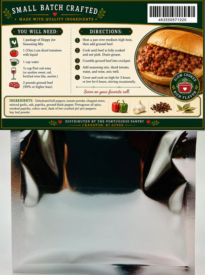 Sloppy Joe Seasoning Mix and Dynamite Torpedo Meat Recipe