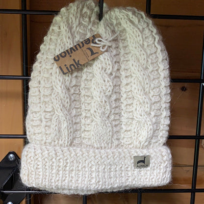 Trenza Cable Alpaca Hat