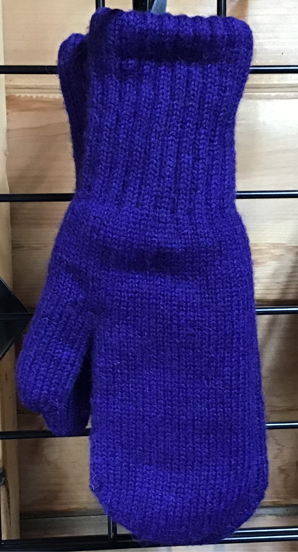 Boucle Lined Alpaca Mittens