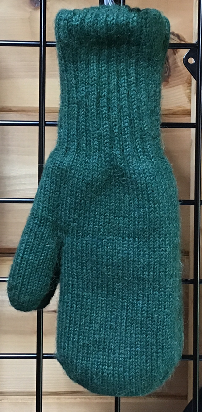 Boucle Lined Alpaca Mittens