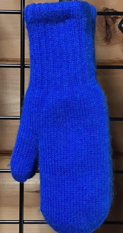 Boucle Lined Alpaca Mittens