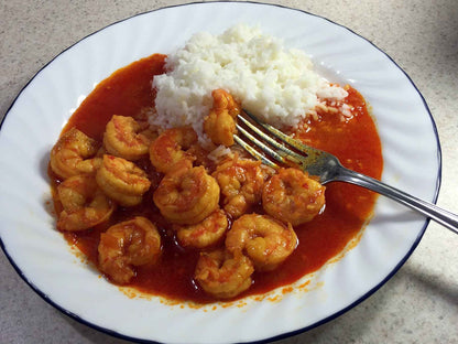Portuguese Pantry Shrimp Mozambique Seasoning Mix package for authentic Portuguese seafood recipes