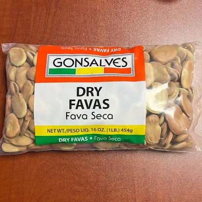 Gonsalves Dried Large Fava Beans