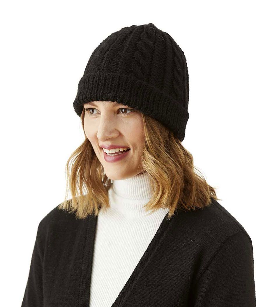 Trenza Cable Alpaca Hat