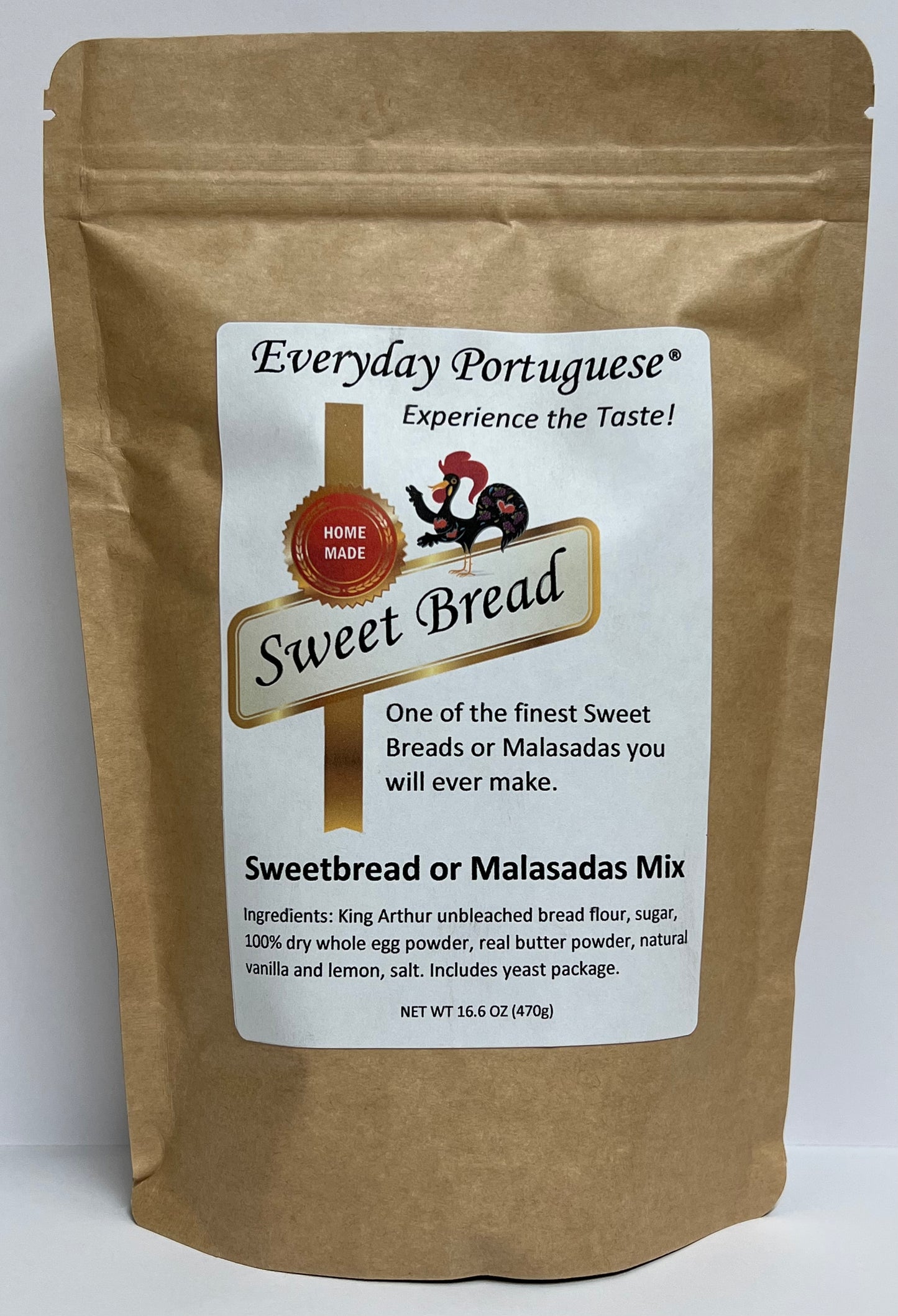 Easy to Make Portuguese Sweet Bread Mix or Malasadas Mix